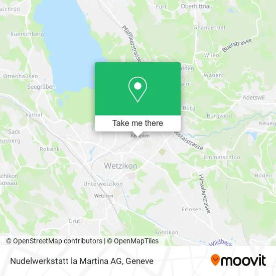 Nudelwerkstatt la Martina AG map