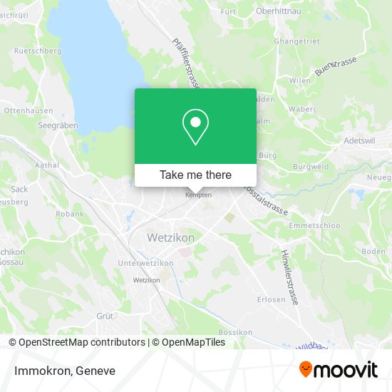 Immokron map