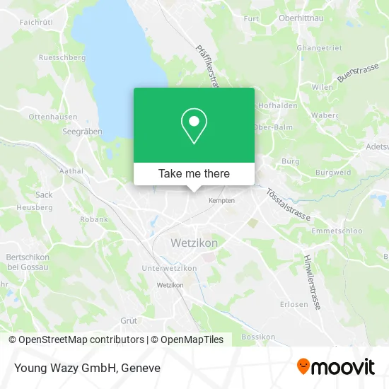 Young Wazy GmbH map