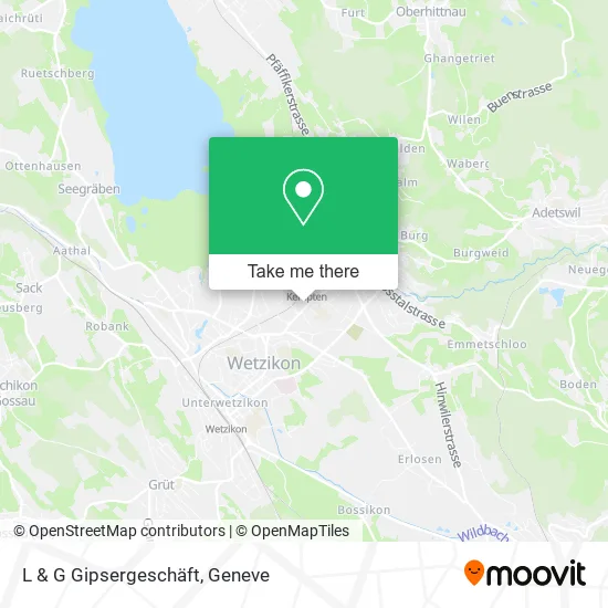 L & G Gipsergeschäft plan