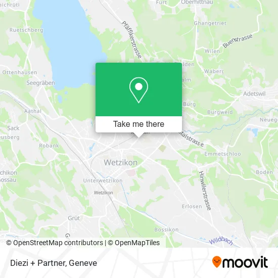 Diezi + Partner map