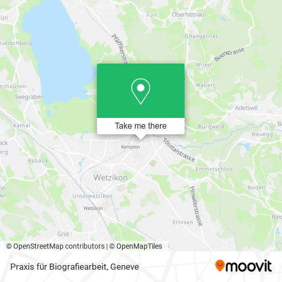 Praxis für Biografiearbeit map