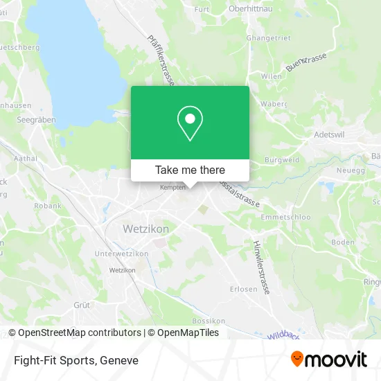 Fight-Fit Sports map