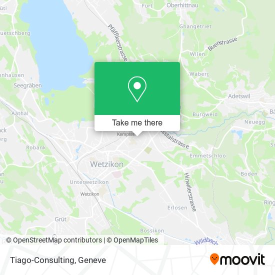 Tiago-Consulting map