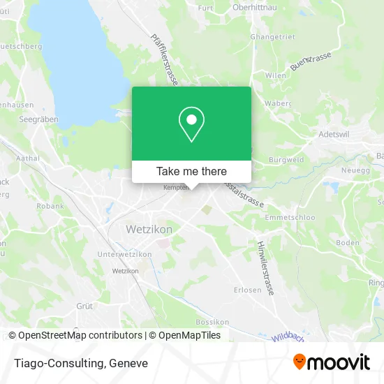 Tiago-Consulting map