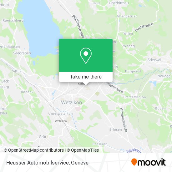 Heusser Automobilservice map