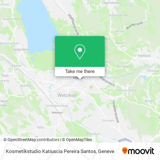 Kosmetikstudio Katiuscia Pereira Santos map