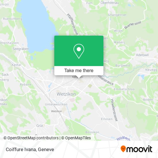 Coiffure Ivana map