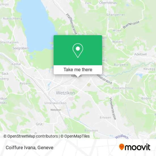 Coiffure Ivana map