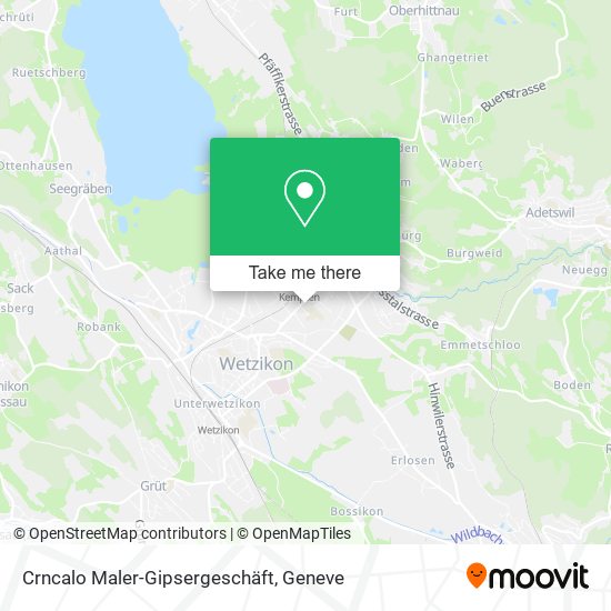 Crncalo Maler-Gipsergeschäft map