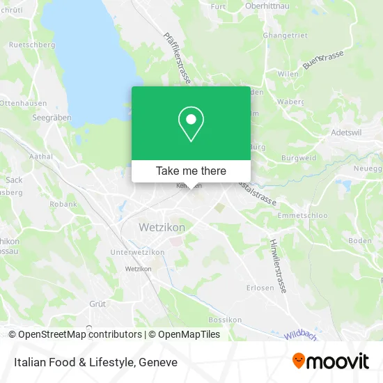 Italian Food & Lifestyle map