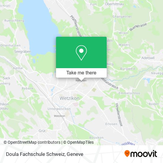 Doula Fachschule Schweiz map