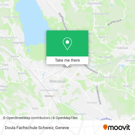 Doula Fachschule Schweiz map