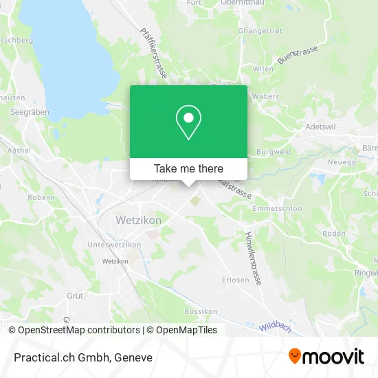 Practical.ch Gmbh map