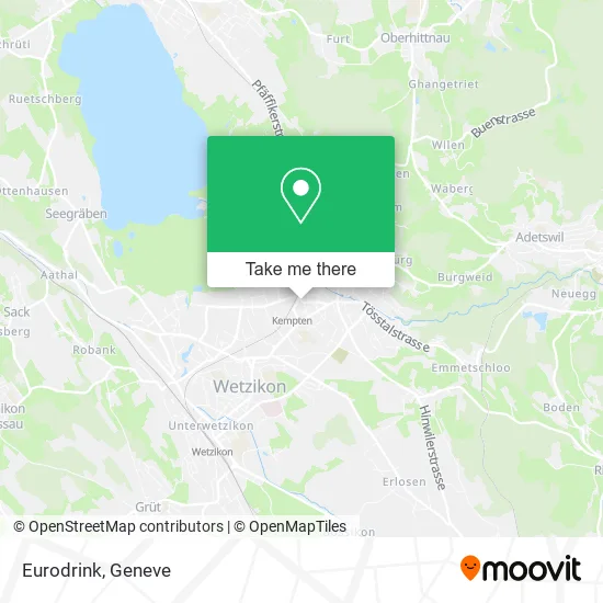 Eurodrink map