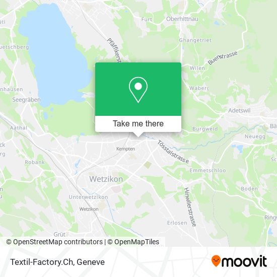 Textil-Factory.Ch map