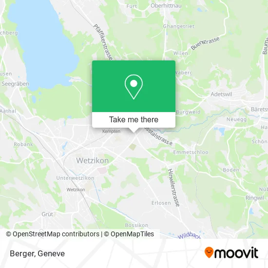 Berger map