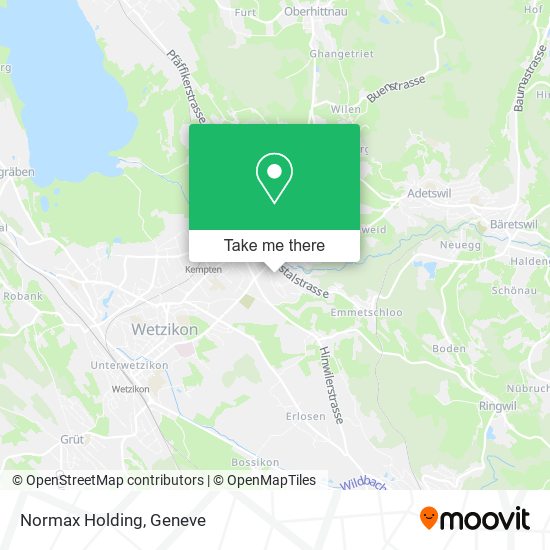 Normax Holding map