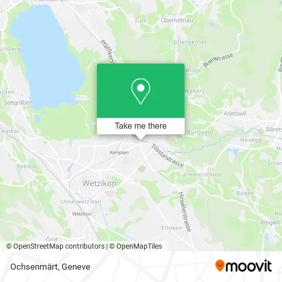 Ochsenmärt map