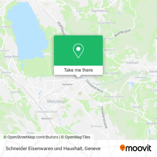 Schneider Eisenwaren und Haushalt map