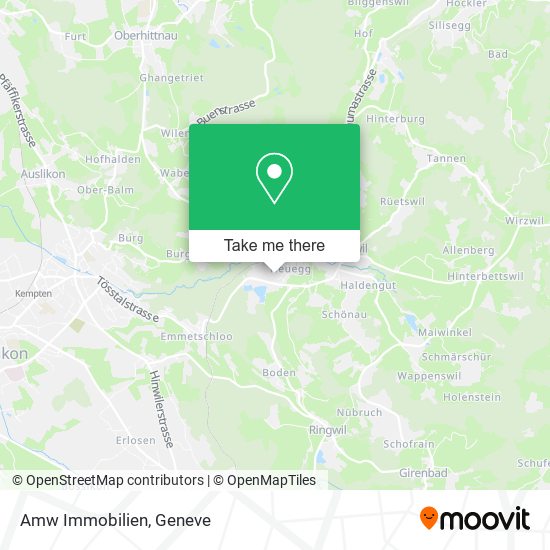 Amw Immobilien map