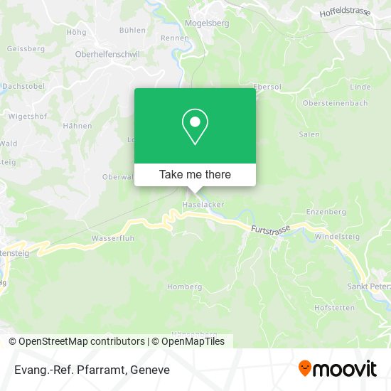 Evang.-Ref. Pfarramt map
