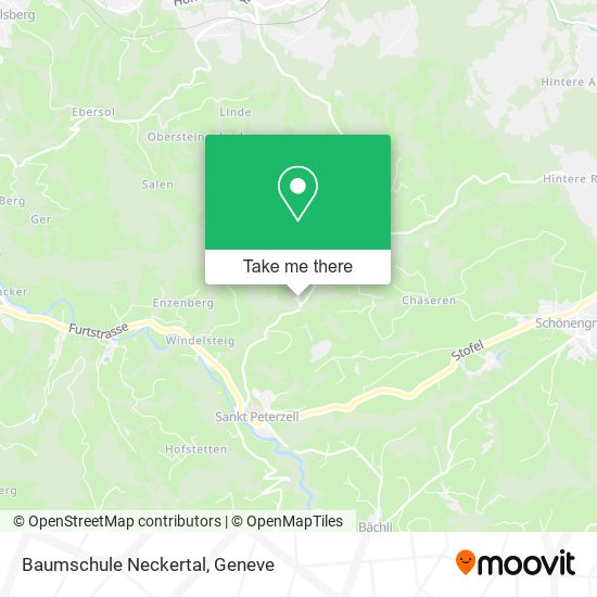Baumschule Neckertal map