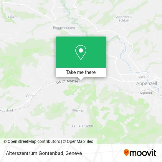 Alterszentrum Gontenbad map