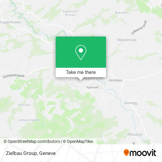 Zielbau Group map