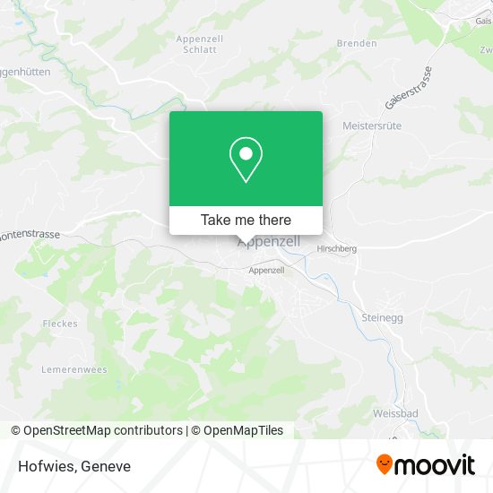 Hofwies map