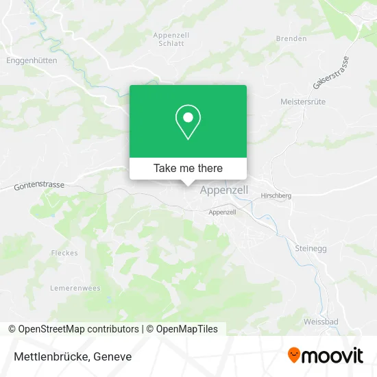 Mettlenbrücke map