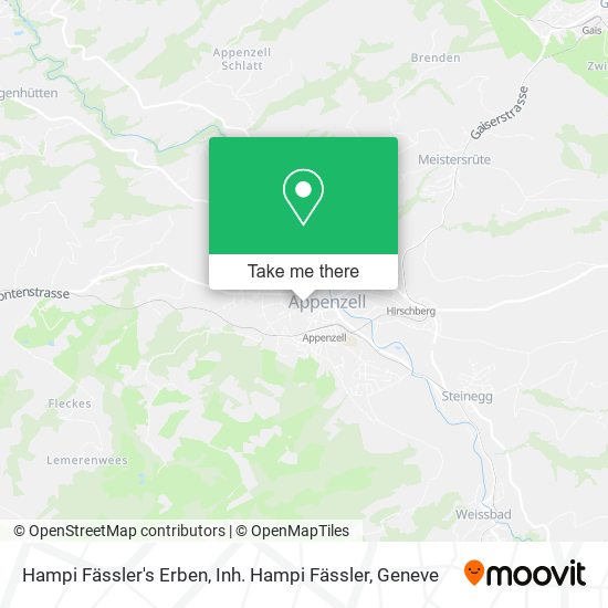Hampi Fässler's Erben, Inh. Hampi Fässler map