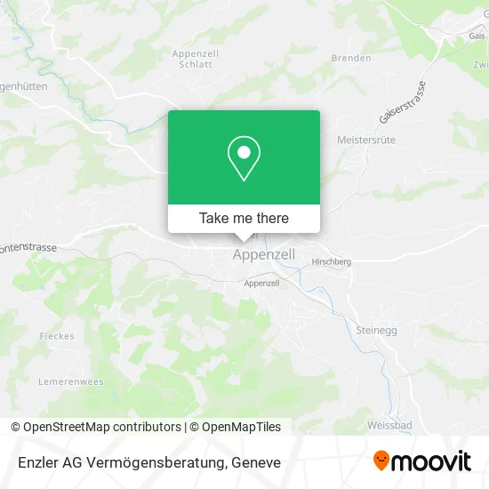 Enzler AG Vermögensberatung map