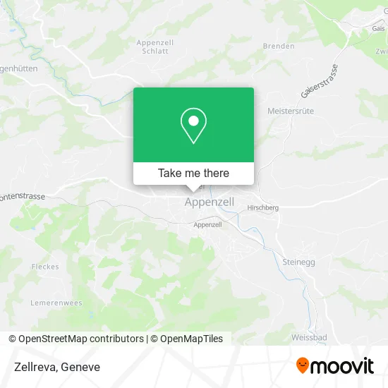 Zellreva map