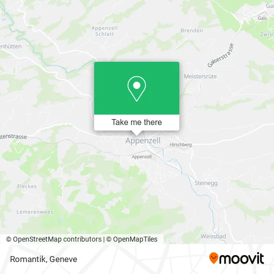 Romantik map