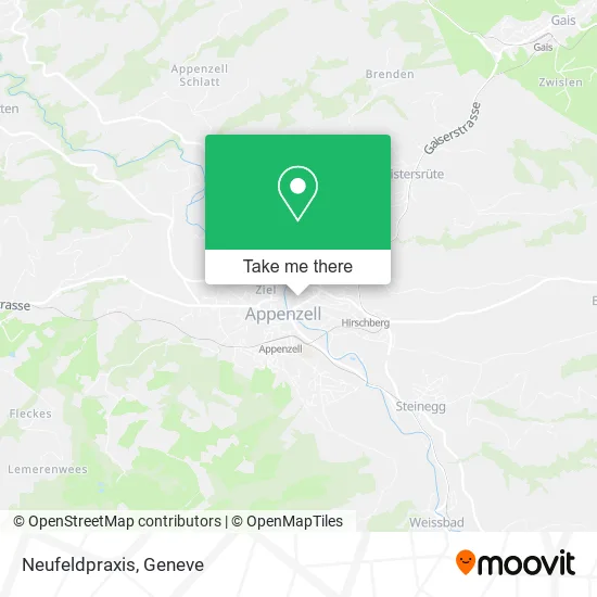 Neufeldpraxis map