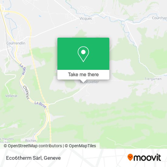 Eco6therm Sàrl map