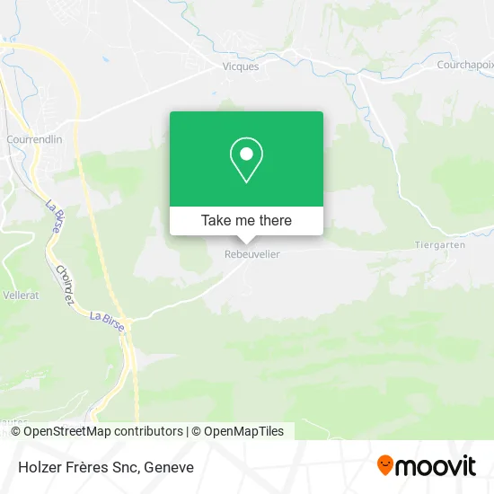 Holzer Frères Snc map