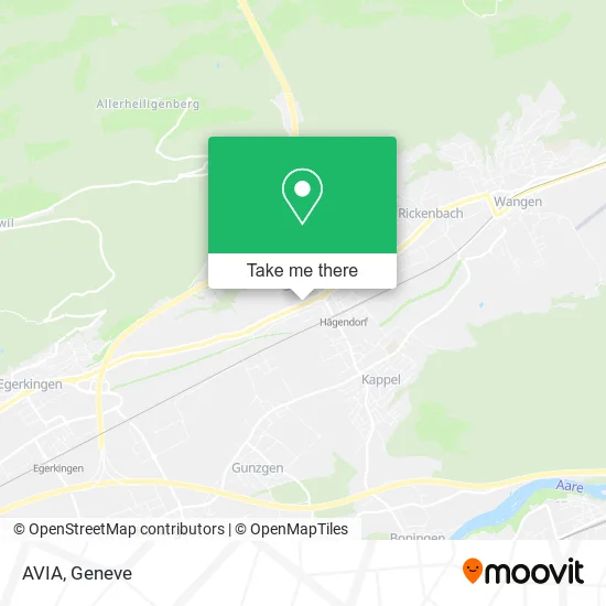 AVIA map