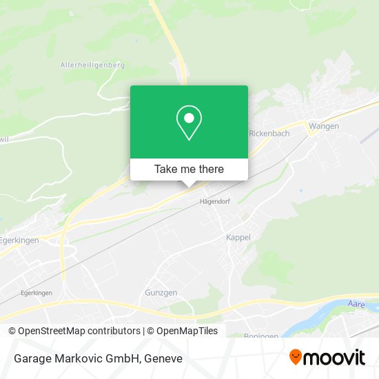 Garage Markovic GmbH map