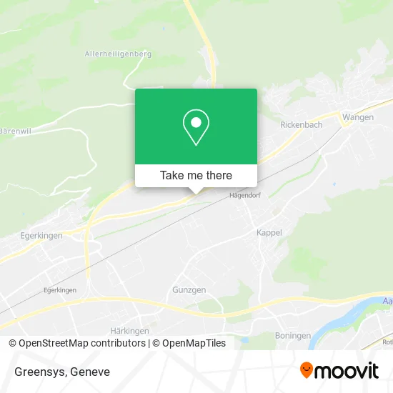 Greensys map