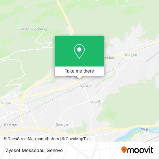 Zysset Messebau map