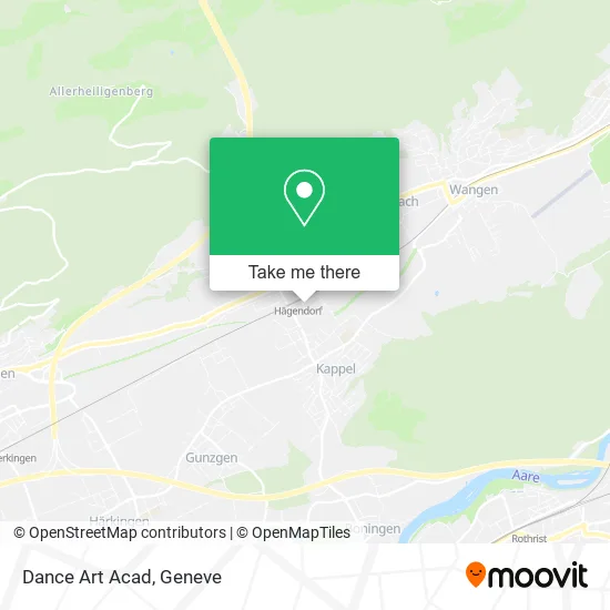 Dance Art Acad map