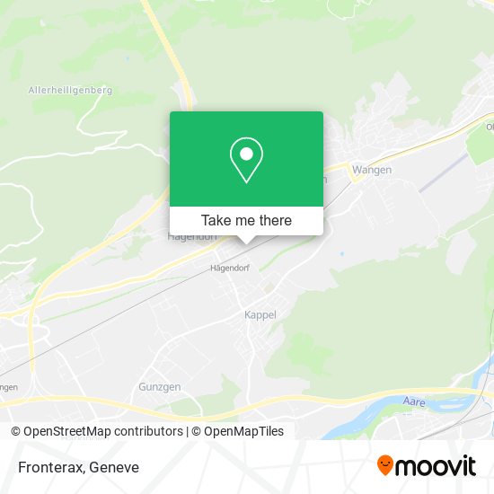 Fronterax map