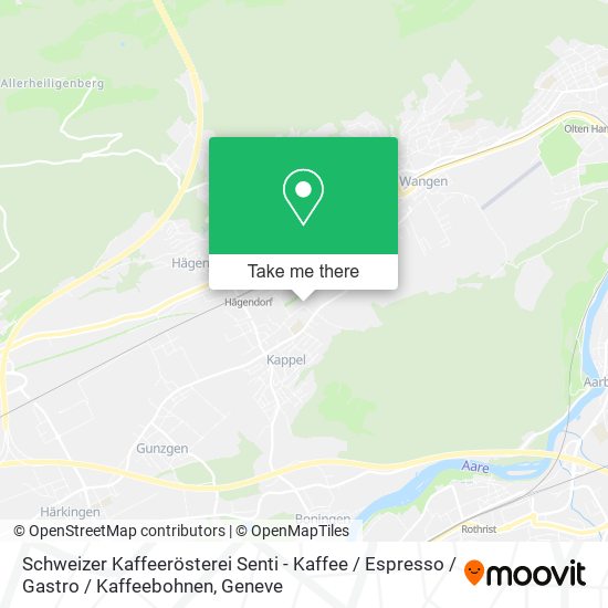 Schweizer Kaffeerösterei Senti - Kaffee / Espresso / Gastro / Kaffeebohnen plan