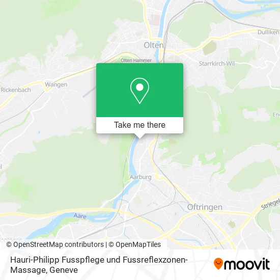 Hauri-Philipp Fusspflege und Fussreflexzonen-Massage map