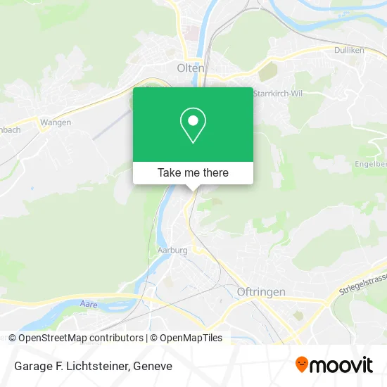 Garage F. Lichtsteiner map