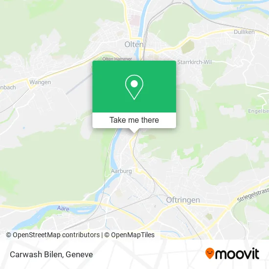 Carwash Bilen map
