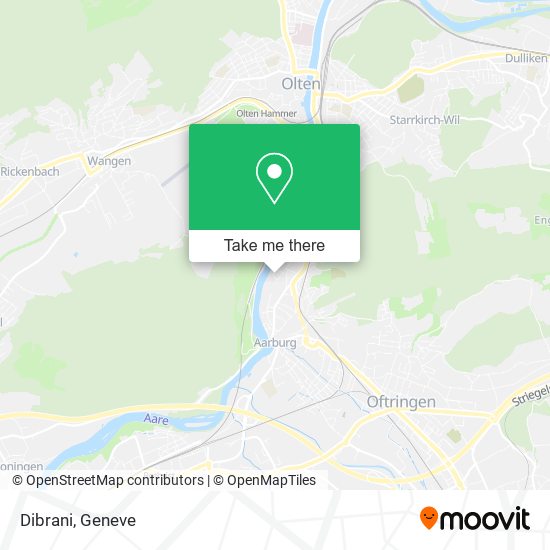 Dibrani map