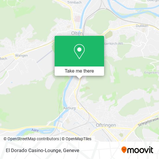 El Dorado Casino-Lounge map